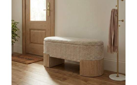 Banco Baul Descalzadora Cantos Redondos - Serie Agthe