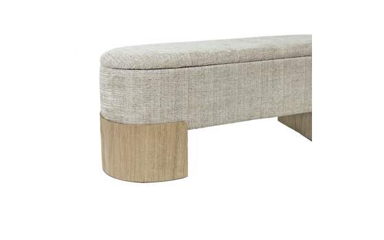 Banco Baul Descalzadora Cantos Redondos - Serie Agthe