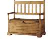 Banco Baul Pequeño Pino Macizo Rustico