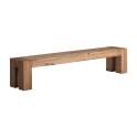 Banco de 220 cm Madera de Pino Rustica Serie Truel