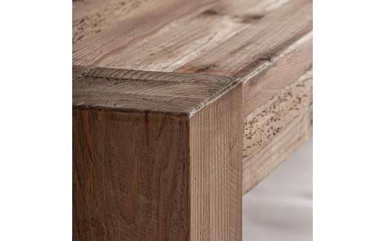 Banco de 220 cm Madera de Pino Rustica Serie Truel