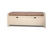 Banco Descalzadora Pie de Cama Ivory
