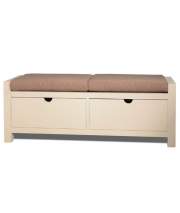 Banco Descalzadora Pie de Cama Ivory