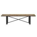 Banco Estilo Industrial Tablas Recicladas y Acero Natens
