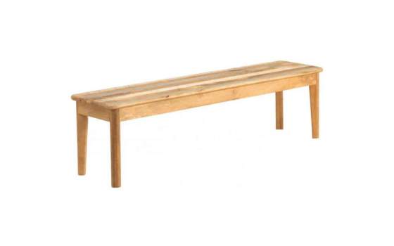 Banco Madera Mango Gris Decape Natural Serie Atrade