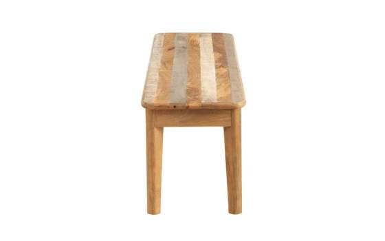 Banco Madera Mango Gris Decape Natural Serie Atrade