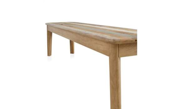 Banco Madera Mango Gris Decape Natural Serie Atrade