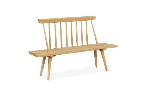 Banco Moderno de 150 Madera Natural de Teca Serie Ankelma