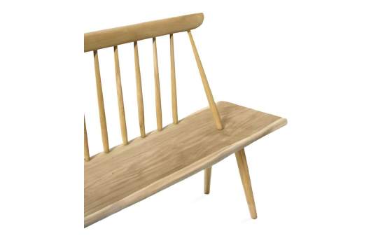 Banco Moderno de 150 Madera Natural de Teca Serie Ankelma