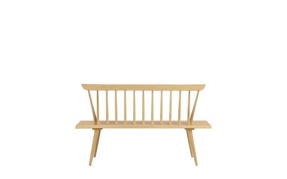 Banco Moderno de 180 cm Madera Natural de Teca Serie Ankelma