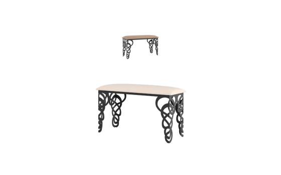 Banco Pie De Cama forja Algarabia