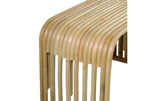 Banco Rattan Natural Diseño Moderno Serie Arcosk Banco Rattan Natural Diseño Moderno Serie Arcosk
