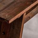 Banco Rustico Grande Madera Reciclada de Mango Serie Abadai