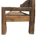 Banco Rustico Madera de Teca Serie Aiclado