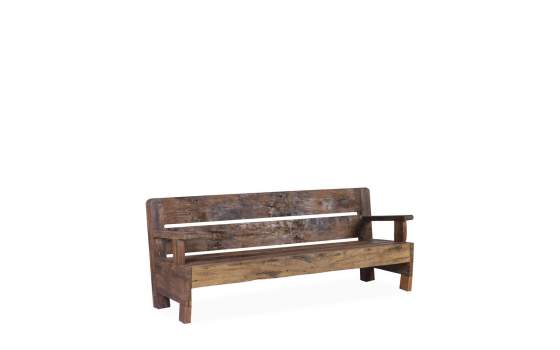 Banco Rustico Madera Reciclada Serie Aiclado