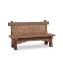 Banco Rustico Madera Teca Reciclada - Serie Aiclado