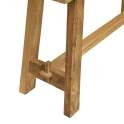 Banco Rustico Teca Reciclada Natural Serie Alogny Banco Rustico Teca Reciclada Natural Serie Alogny