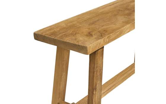 Banco Rustico Teca Reciclada Natural Serie Alogny Banco Rustico Teca Reciclada Natural Serie Alogny