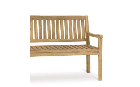 Banco Teca Para Exteriores 3 Plazas Serie Snick