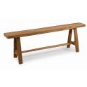 Banco Teca Reciclada Rustica 140 Serie Ayaral