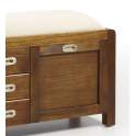 Banco Zapatero Colonial Flash 2 Puertas 3 Cajones