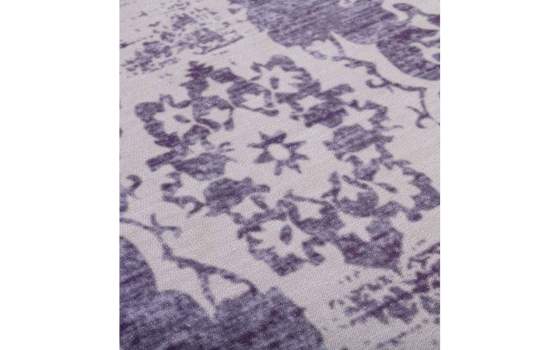 Banqueta Cuadrada Tapizada azul Crema Serie Derial