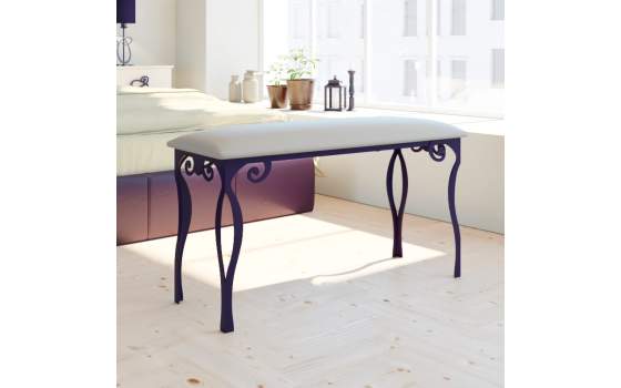 Banqueta Diseño Moderna Descalzadora Forja Serie Elena