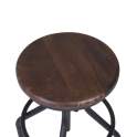 Banqueta Elevable Estilo Rustico Industrial Vintage Serie Pipa