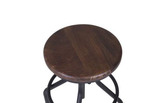 Banqueta Elevable Estilo Rustico Industrial Vintage Serie Pipa