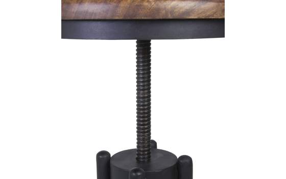Banqueta Elevable Estilo Rustico Industrial Vintage Serie Pipa