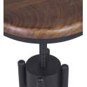 Banqueta Elevable Estilo Rustico Industrial Vintage Serie Pipa