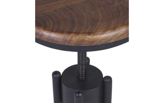 Banqueta Elevable Estilo Rustico Industrial Vintage Serie Pipa