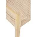 Banqueta Madera Fresno Natural Asiento Cuerda - Serie Alcegui