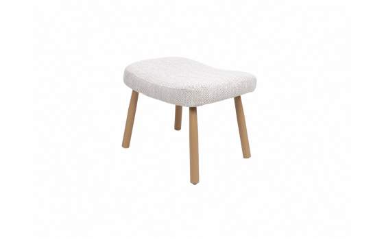 Banqueta Tapizado Bicolor Diseño Actual  Serie Kirk