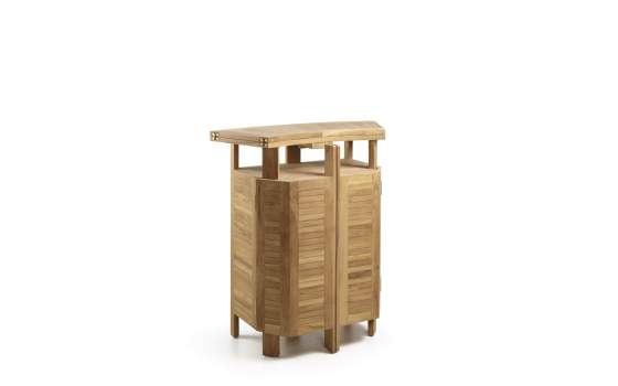 Barra de Bar Madera de Teca Plegable Serie Snick Barra de Bar Madera de Teca Plegable Serie Snick
