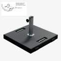 Base de Parasol Cemento Pintado Cuadrada en 50 Kg Serie Mv50n