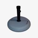 Base de Parasol Cemento Pintado Redondo en 22 Kg Serie TH 22