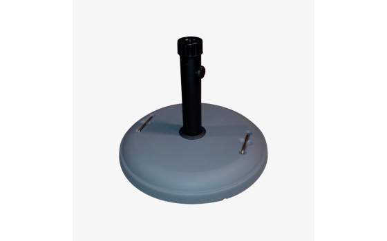 Base de Parasol Cemento Pintado Redondo en 22 Kg Serie TH 22