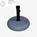 Base de Parasol Cemento Pintado Redondo en 22 Kg Serie TH 22
