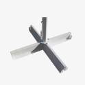 Base para parasol en cruz metálica SHBC