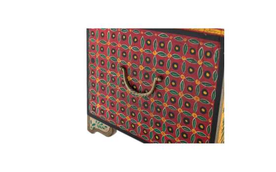 Baul Arcon Chino Colores Madera Mango Pintada Atarias