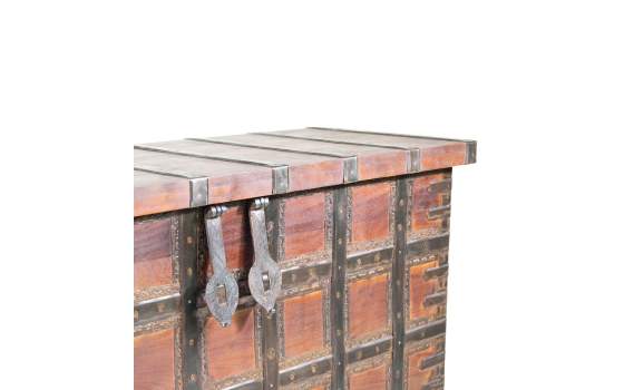 Baul Arcon Industrial Madera Reciclada y Metal Arduza