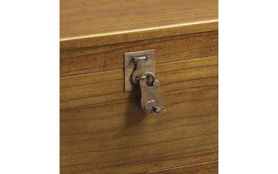 Baul Colonial 2 Cajones y Candado Serie Star