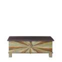 Baul Madera Maciza Colores Decapados Serie Akalan