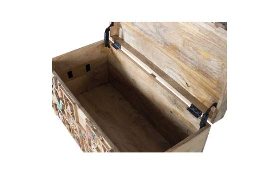 Baul Madera Mango Diseño Animales de Colores Atarias