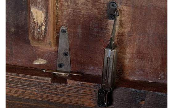 Baul Madera Reciclada Colores Desgastados Serie Abrian