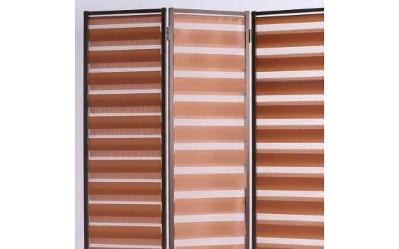 Biombo Paraban 3 Hojas Exteriores Aluminio y Lona - Serie Alguea