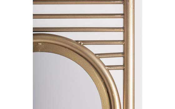 Biombo Paraban Moderno Acero Dorado Serie Alleghe