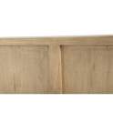 Bufet Aparador Alto Rustico 4 Puertas Acristaladas Serie Aravid