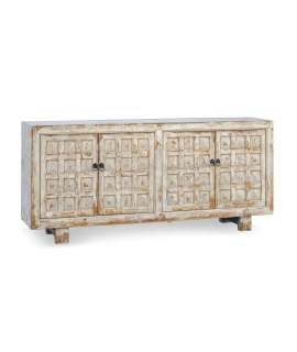 Bufet Cordoba de 4 Puertas Decape Blanco Serie Dausis